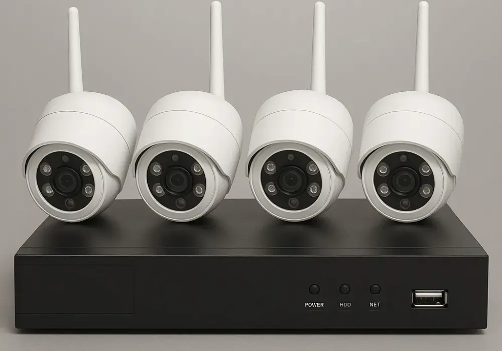 Zestaw kamer do monitoringu PoE z rejestratorem NVR – kompleksowy przewodnik
