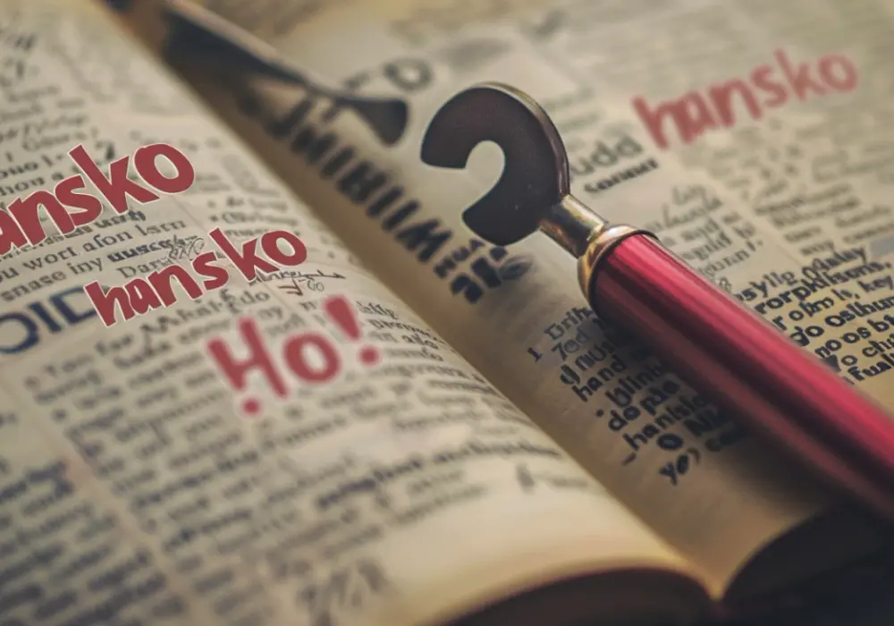 Chamsko czy hamsko - jak poprawnie zapisać to słowo?