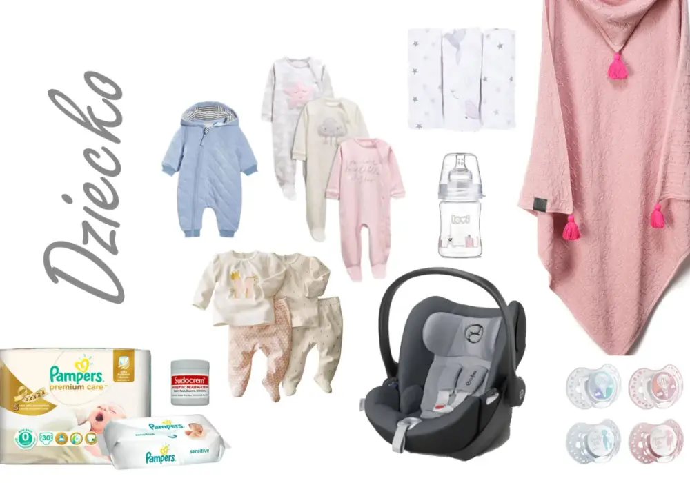 Ile pampersów dla noworodka do szpitala? Kompletna lista