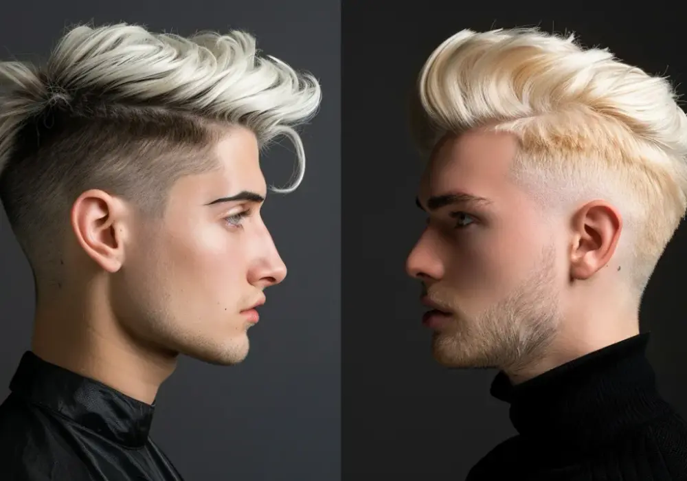 Męskie fryzury blond: Jakie odcienie pasują do karnacji?