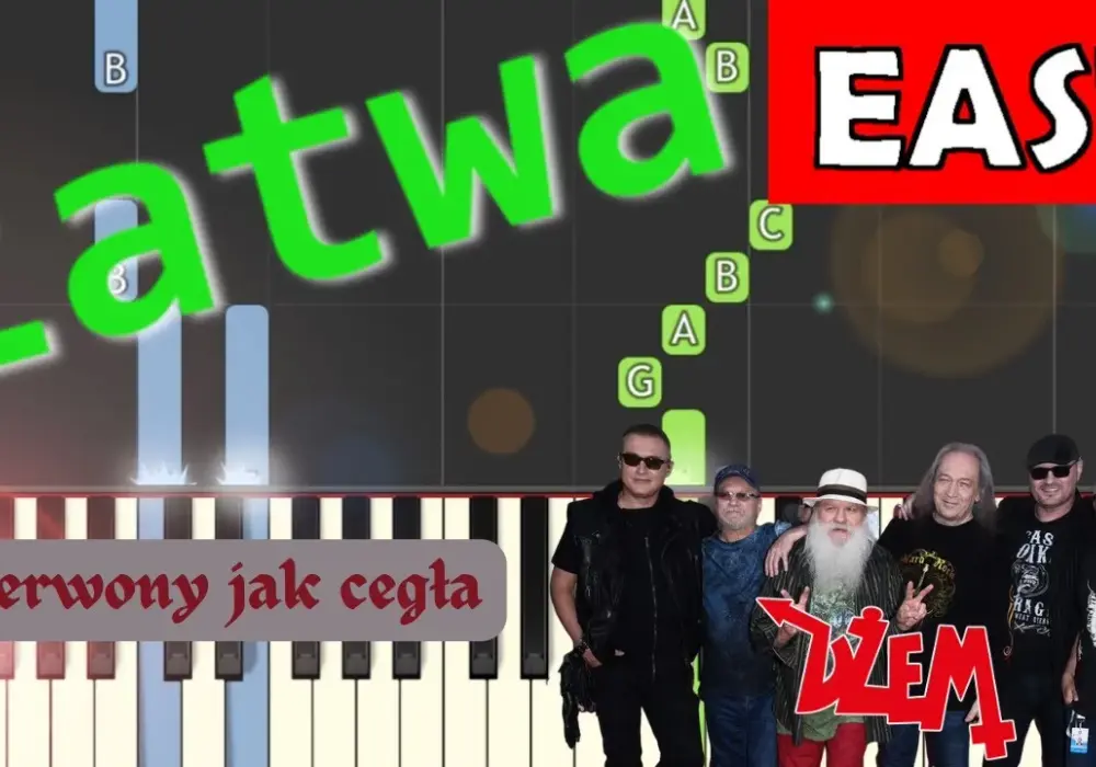 Czerwony jak cegła akordy – łatwe do nauki dla każdego gitarzysty