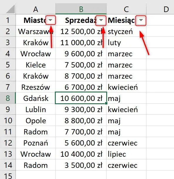 Jak założyć filtry w Excelu: 5 prostych kroków dla początkujących