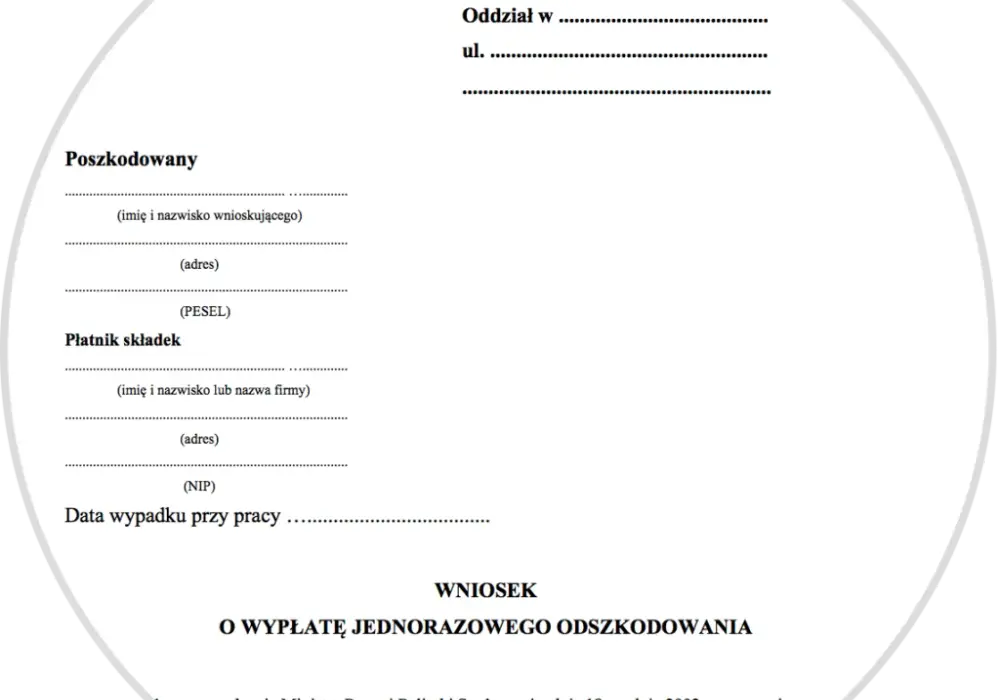 Jak napisać skuteczny wniosek o odszkodowanie - praktyczny wzór z poradami