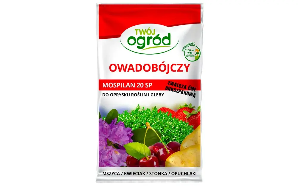 Co można opryskiwać mospilanem? Lista roślin i skutecznych szkodników