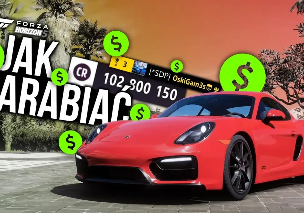 Jak zarobić w Forza Horizon 5: najlepsze sposoby na szybkie pieniądze