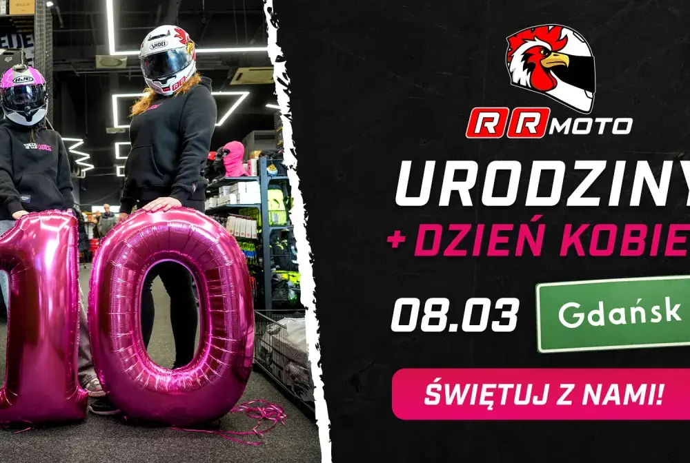 Urodziny RRmoto - największy sklep motocyklowy kończy 10 lat