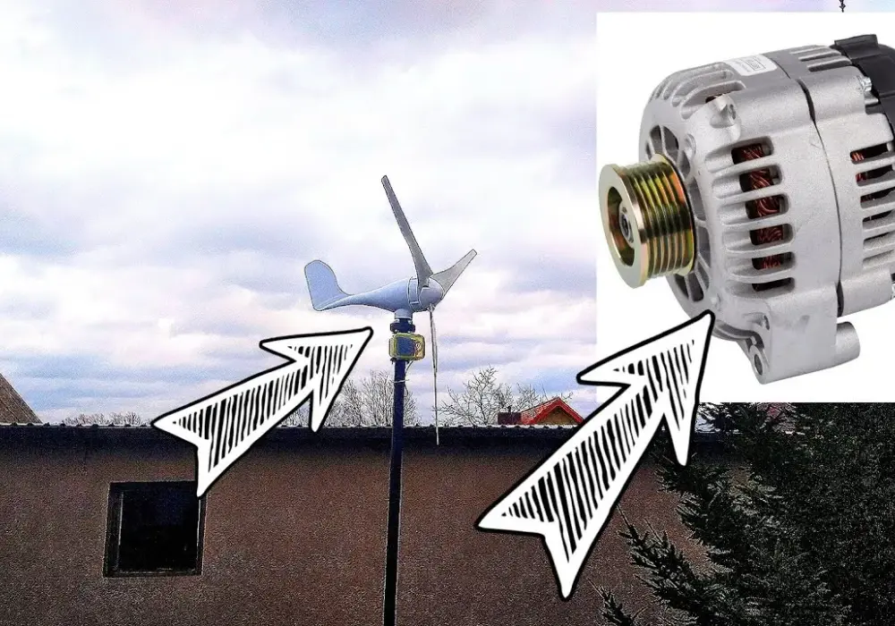 Jak zrobić elektrownie wiatrową z alternatora - krok po kroku do sukcesu