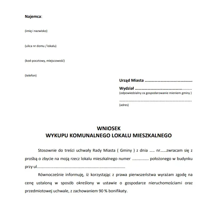 Jak napisać perfekcyjne podanie o mieszkanie komunalne krok po kroku