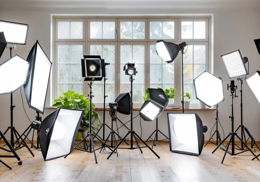 Profesjonalne lampy do zdjęć: domowe studio fotograficzne