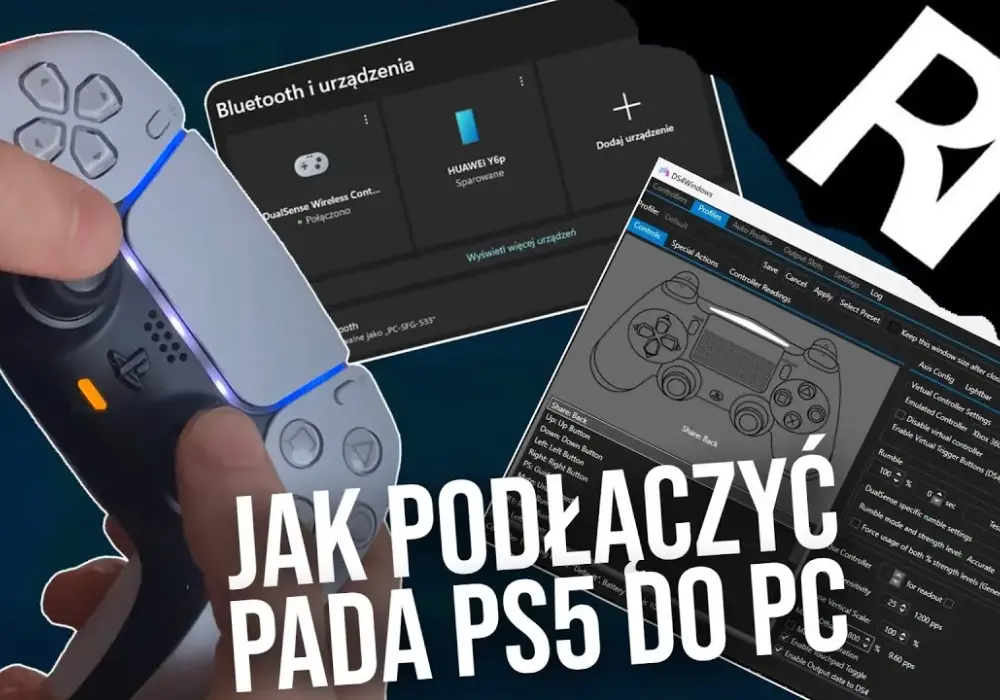 Jak podłączyć pada PS5 do PC i uniknąć problemów z łącznością