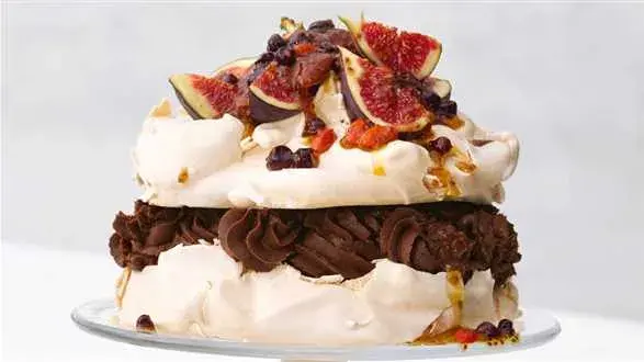 Wegańska pavlova