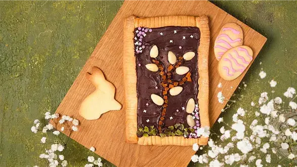 Mazurek orzech laskowy (Gianduia)