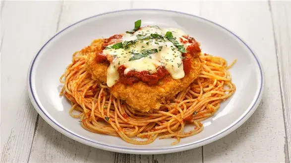 Chicken parmigiana — kurczak po parmeńsku