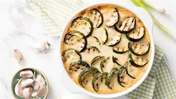 Lasagne z bakłażanem i cukinią