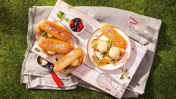 Wegańskie hot dogi lodowe