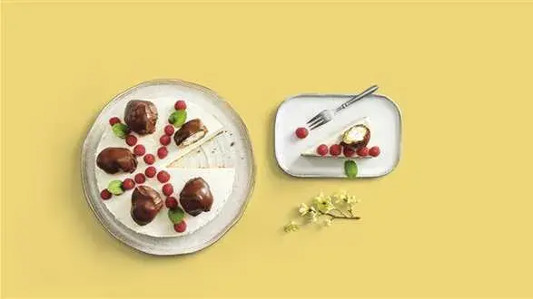 Ciasto z profiterolkami