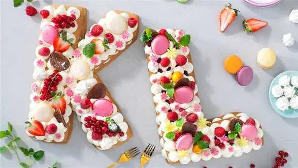 Monogram cake