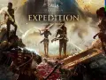 Guía oficial de Expedition 33, con guerreros listos para la aventura en un paisaje místico.