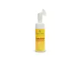 A bottle of Organic Extract Turmeric Foaming Wash with Vitamin E, highlighting its turmeric face wash benefits for radiant skin.