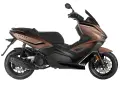 Scooter Brera 125 color bronzo, con linee sportive e moderne, pronto per affrontare la città.