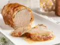 Filetto di maiale avvolto nel bacon, un'idea gustosa per le tue ricette.