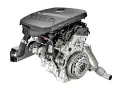 Silnik BMW N47, z turbosprężarką i elementami układu dolotowego, gotowy do montażu.