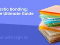 A stack of colorful plastic sheets, illustrating the best way to glue plastic for a strong bond.