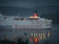 Prom Stena Line "Bli med og bli blid!" płynie po wodzie. Szukasz najtańszego promu do Szwecji?
