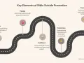 Key elements of Bible suicide prevention: hope, healing, guidance, forgiveness, and community. Learn what the Bible says about suicide prevention.