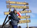 Zdobywca na szczycie Kilimandżaro, gdzie ile metrów ma Kilimandżaro? 5895 m n.p.m.