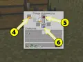 Tworzenie mikstury słabości w Minecraft. Na ekranie widać interfejs stacji alchemicznej z zaznaczonymi składnikami i gotowym eliksirem.