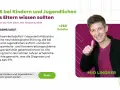Ein Mann gibt Daumen hoch. Text erklärt, was ist, wenn mein Kind ADHS hat, und bietet Hilfe.