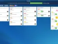 Panel de control de un CRM gratuito en español, mostrando un pipeline de ventas con etapas como "Contacted Us", "Leads", "Meeting Scheduled", "Proposal Delivered" y "Won".