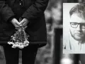 Czy w czasie żałoby można tańczyć? Dwie twarze: jedna trzyma bukiet kwiatów, druga patrzy z zadumą.
