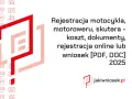 Ile kosztuje przerejestrowanie motoroweru? Sprawdź, by uniknąć wydatków