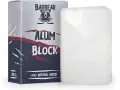 Bloque de piedra de alumbre de origen natural, ideal para el cuidado post-afeitado.