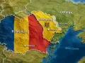 Mapa pokazuje, gdzie jest Mołdawia, obok Rumunii i Ukrainy, nad Morzem Czarnym.