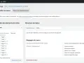 Interface WordPress pour la gestion des menus, permettant de créer et modifier un wordpress dropdown menu.