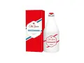 Woda po goleniu Old Spice Whitewater w białej butelce z czerwonym akcentem i pudełkiem.