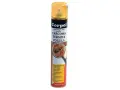 Spray para eliminar carcoma, termitas y polilla de la madera. Protege tus muebles y estructuras de estos insectos.