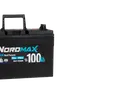 NordMAX Marine AGM Dual Purpose 100Ah batteri, redo att ladda för äventyr till sjöss eller på land.