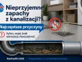 Nieprzyjemne zapachy z kanalizacji? Przyczyną może być brak wentylacji lub zapchane rury. Sprawdź odpowietrzenie szamba i udrożnij kanalizację.