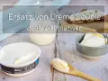 Mascarpone als Ersatz für Crème Double. Cremige Alternativen für süße und herzhafte Gerichte.
