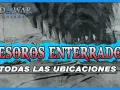 God of War Ragnarök: Tesoros Enterrados. Todas las ubicaciones de mapas del tesoro.