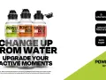 Powerade Active Water: B-Vitamine, natürliche Aromen, null Zucker. Ab wie viel Jahren ist Powerade? Für alle aktiven Momente!