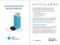 Instrukcja obsługi inhalatora, kluczowa dla skuteczności leków, np. digoksyny. Poprawna technika zapobiega błędom i zapewnia właściwe działanie.