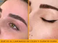 Cejas laminadas perfectas. Descubre cuánto dura el laminado de cejas y luce un look impecable por semanas.