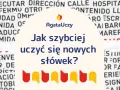Jak szybko nauczyć się nowych słówek po hiszpańsku? Tło to tekst z hiszpańskimi słowami.