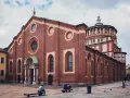 Bazylika Santa Maria delle Grazie w Mediolanie, miejsce słynnej Ostatniej Wieczerzy.
