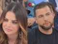 Roberta di Padua incinta, con un uomo al suo fianco.